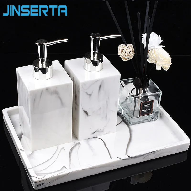 Сервировочный лоток JINSERTA Из Мраморной смолы витрина для ювелирных изделий