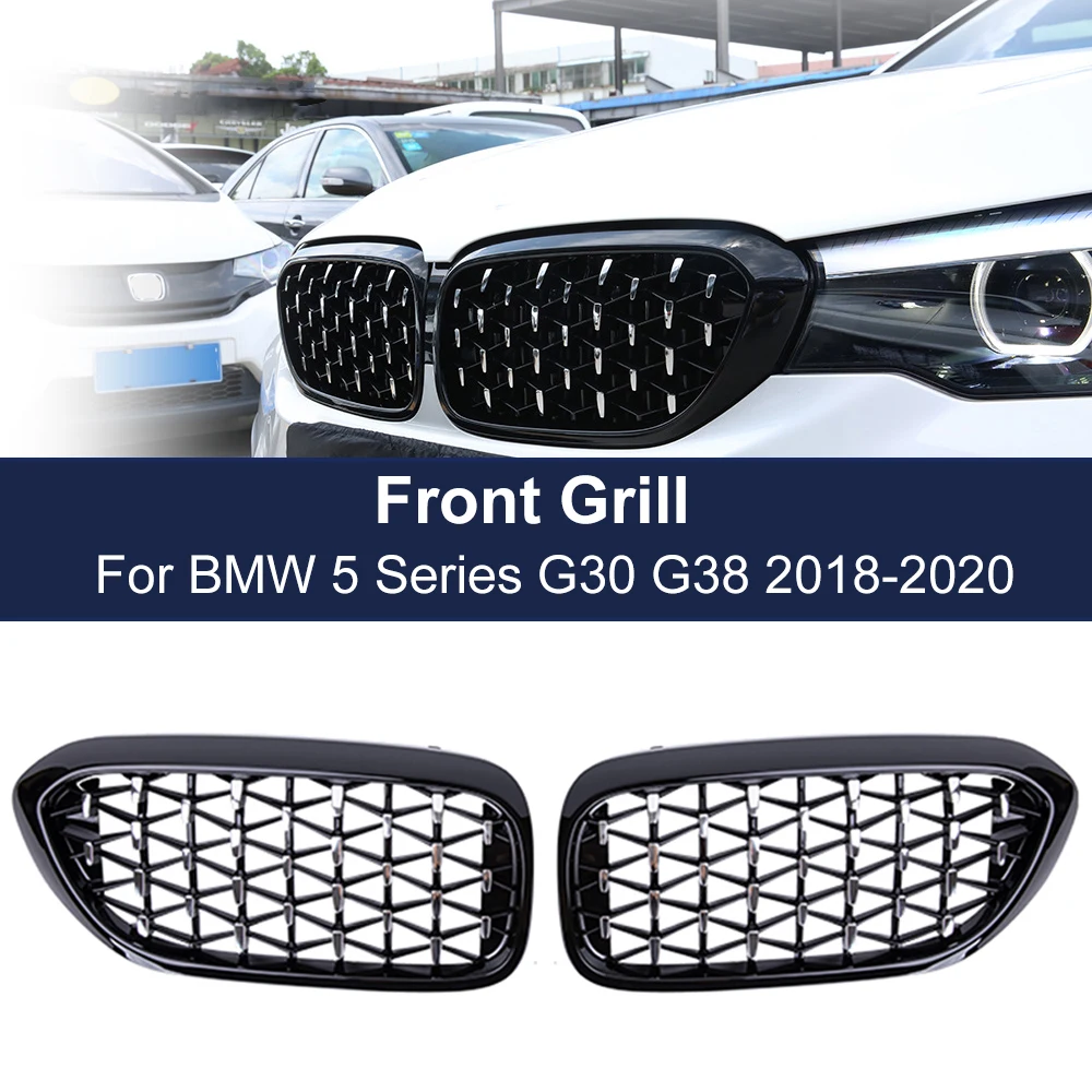 

Решетка радиатора для BMW 5 Series G30 G31 G38 2018 2019 2020, 2 шт.