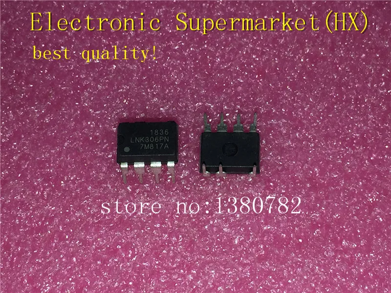 Бесплатная доставка 50 шт./лот LNK306PN LNK306 LNK306P DIP-7 IC лучшее качество | Электронные