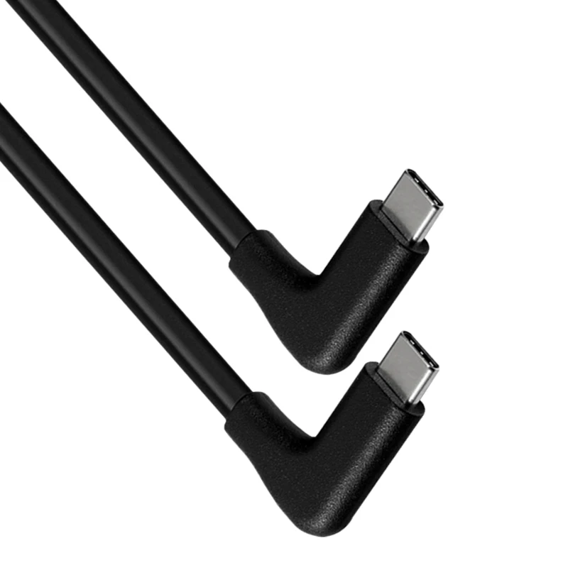 Тип с разъемами типа c и Тип-c кабель двойной 5A Быстрая зарядка USB C PD 100W провода под
