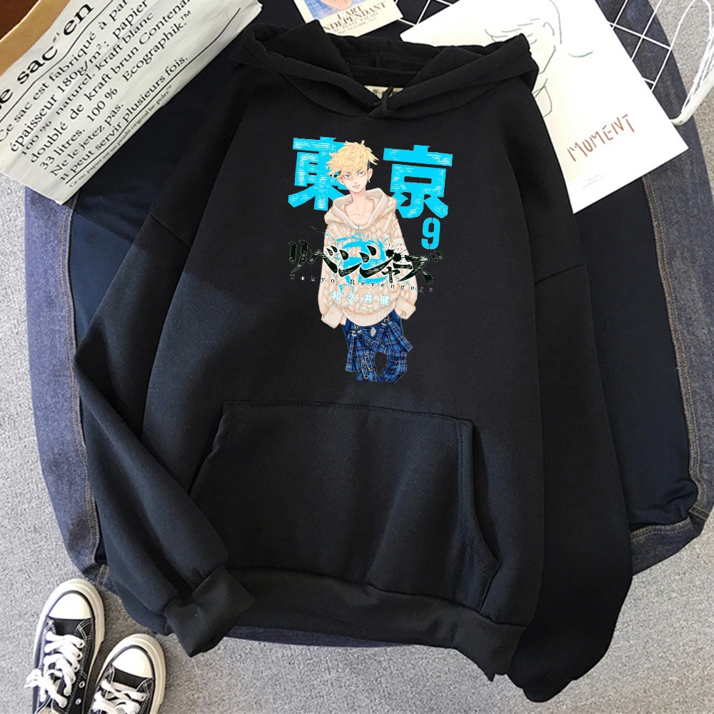 

Tokyo Revengers Anime Episode 9 Comics Hoodie Men Casual Fleece Clothes Autumn Warm Hoodies Fashion Oversized Hooded Unisex