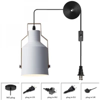 modern mini pendant lighting industrial hanging light fixture metal plug in pendant lamp for kitchen island dining room table