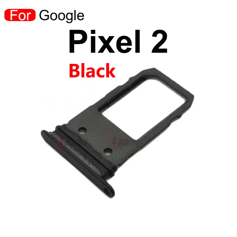 Black / White SIM Card Socket Slot For Google Pixel 2xl 2 XL Sim Tray Holder Repair Replacement Parts | Мобильные телефоны и