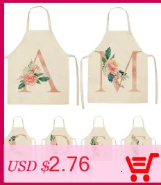1 шт. фартук с рисунком кактуса, лисы, кошки для женщин, взрослых, детей, нагрудники для дома, для приготовления пищи, выпечки, магазина, фартук для чистки, аксессуары для кухни 46189