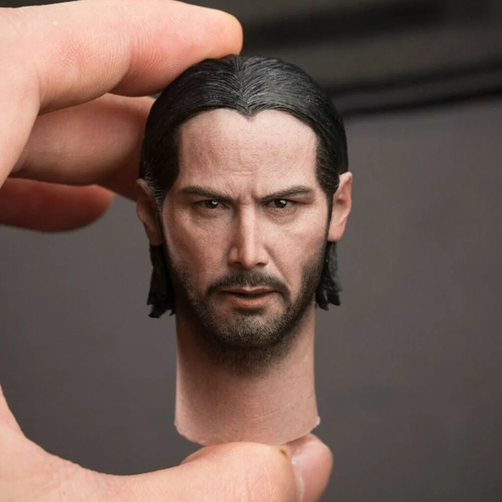 

SOOSOOTOYS 1/6 SSH-002 male figure killer head carving two hairstyles interchangeable fit 12 inch action figure