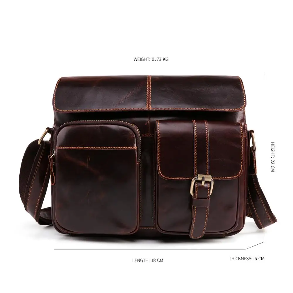 JOGUJOS сумка-мессенджер для мужчин из натуральной кожи мужские сумки на плечо