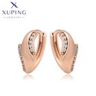 Xuping, модные ювелирные изделия, Новое поступление, золотистые серьги-кольца для женщин A00854336