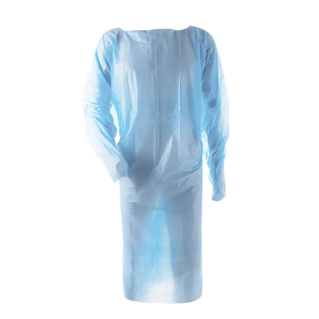 

5 PC Antidust Disposable Protective Gown Home Outdoor Full Body Protective Isolation Clothing Labor Insurance Safety Clothing