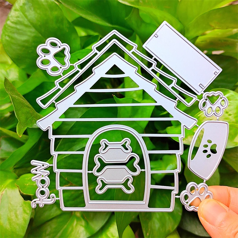 deguang metal cutting die set die scrapbook diy embossing paper process album card punching art creative dog house 2020 new free global shipping