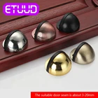 1 шт. Противоударная дверная пробка, наклейка без перфорации, скрытая нержавеющая сталь, резиновая дверная пробка, дверные настенные держатели