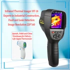 HT-18 цифровой Термальность Imager Детектор Ручной Термальность Камера ИК инфракрасный термометр для измерения температуры Температура Многофункциональный высокого Разрешение