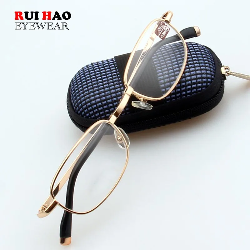 Портативное Пресбиопия стекло для глаз es складное чтения прозрачные стеклянные