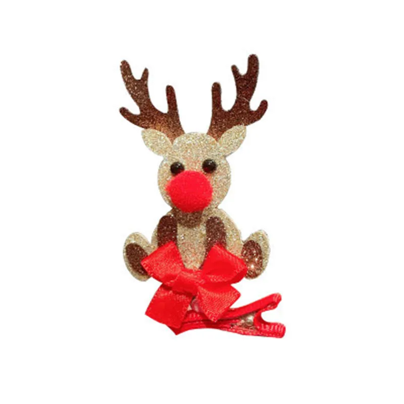 Рождественские заколки для волос детские товары рождевечерние повязка на голову