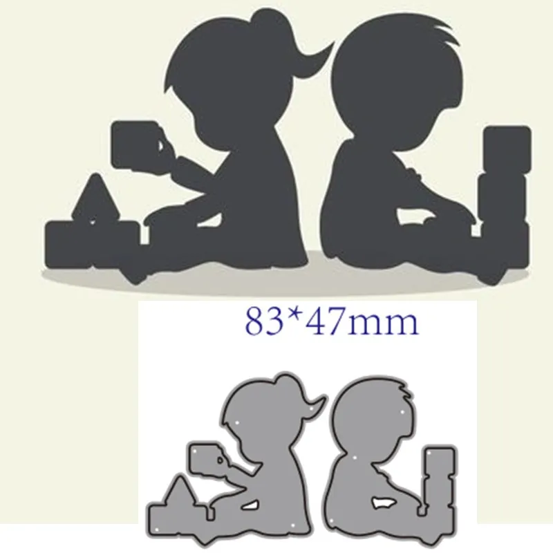 Металлические Вырубные штампы форма для детского декора скрапбукинга бумаги