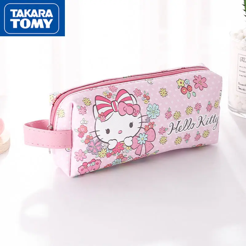 

TAKARA TOMY Cute Cartoon Hello Kitty Travel Toiletry Bag Storage Bag Makeup Waterproof Handbag