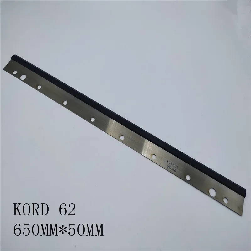 

Wash Up Blade For KORD62 650*50mm Offset Printing Machine Replacement 10 Holes
