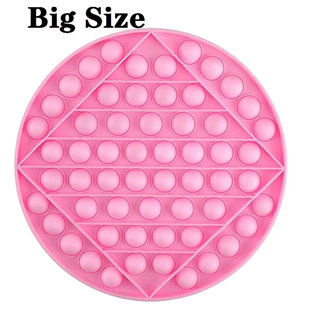 

Big Size Push Fidget Bubble Sensory Autism Needs Squishy Stress Reliever Toys Adult Kid Funny Antistress