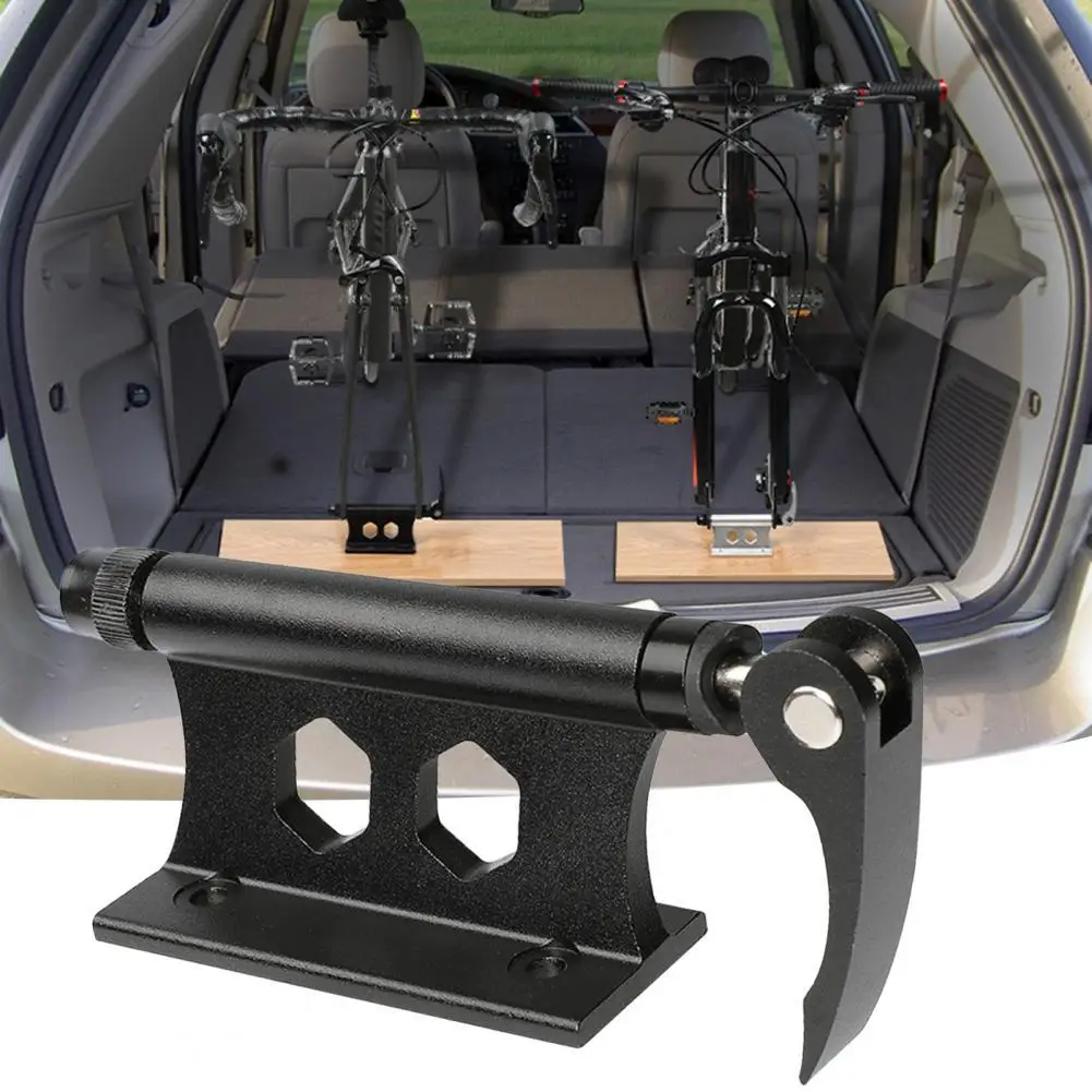 

Durable Fork Mount Bike Block Anti-slip Good Load-bearing Capacity Bike Accessory Quick Release Locking Bike Fork Mount for Home