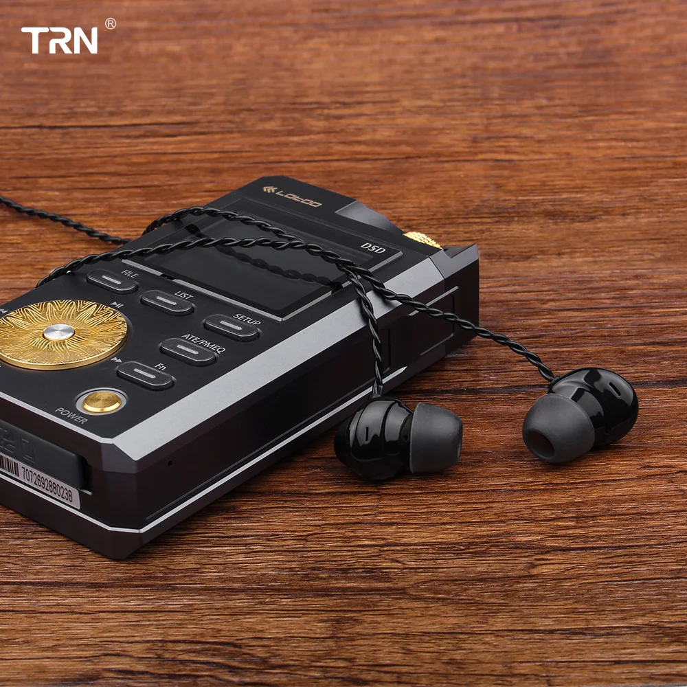 Спортивные наушники TRN H1 металлические наушники-вкладыши с динамическим блоком 3