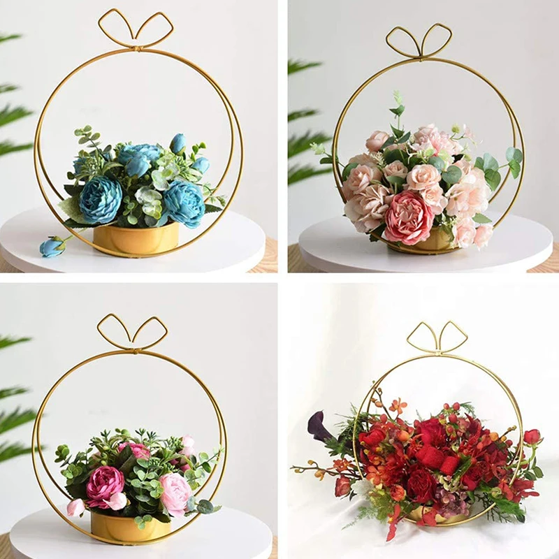 1 шт. портативная корзина для цветов | Дом и сад