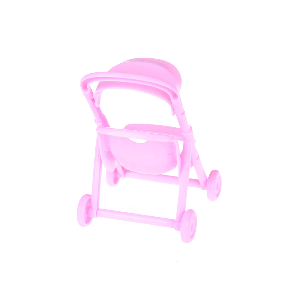 

New Baby Doll Stroller Carriages for Stroller Accessories Trolley Nursery Toys Furniture For Doll Baby Girls Gift