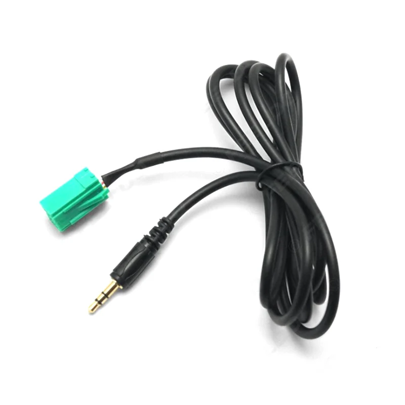 

Universal Car 3.5mm Audio AUX 8-pin Adapter Input Line Cable Audio Modification Line Auto Accessories Car Interior Accessories