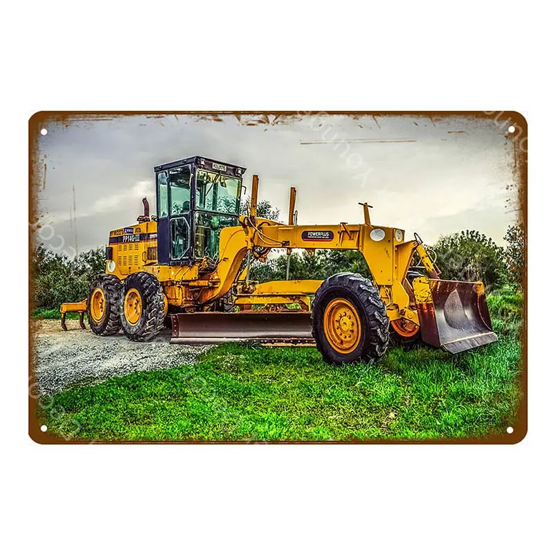 Сверхмощные тележки автомобиля металлические знаки Farmall сельское хозяйство