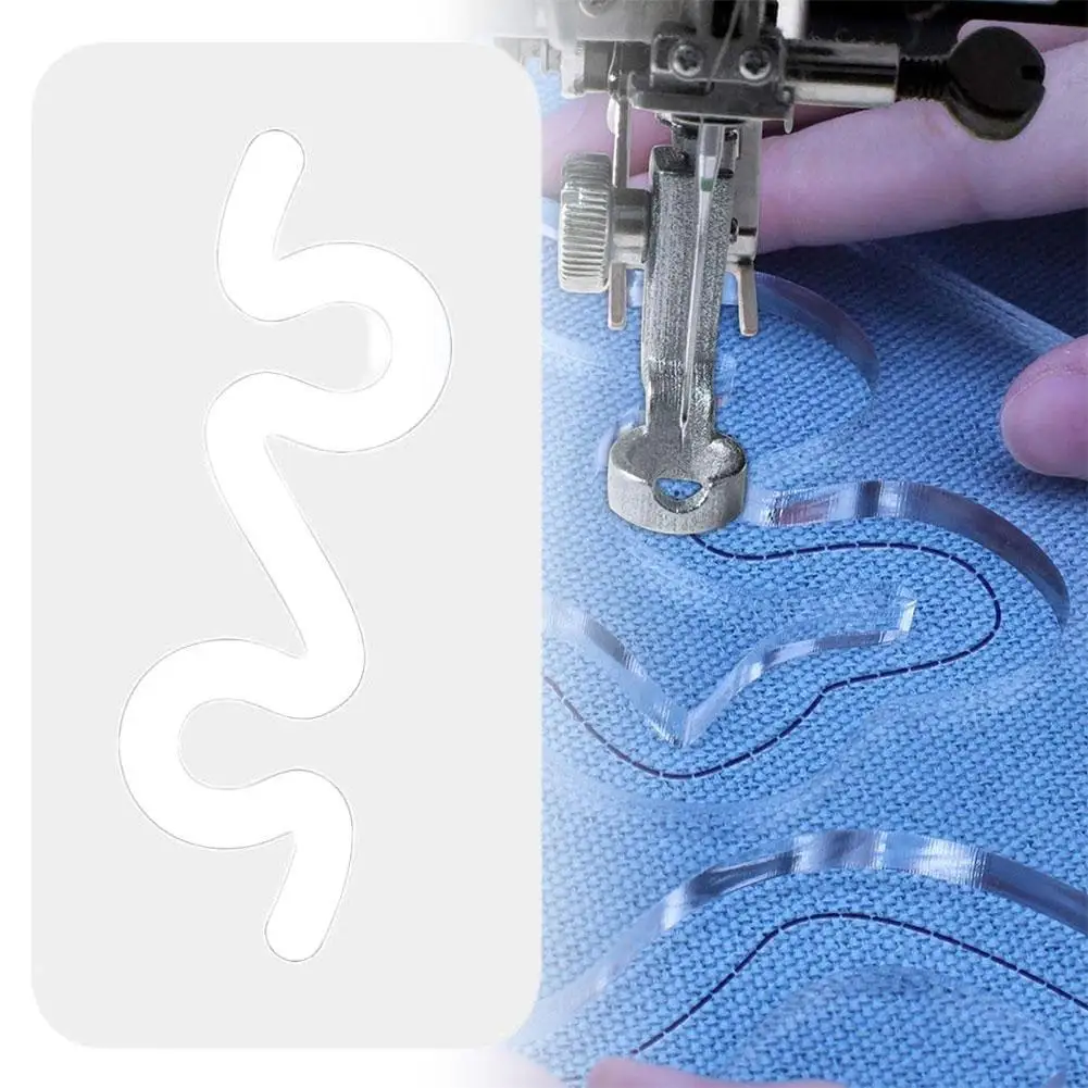 

Рамка для квилтинга Free Motion, необходимый предмет, шаблон для шитья, квилтинга, машинки для стегания, линейка, трафарет, линейка для лоскутного...