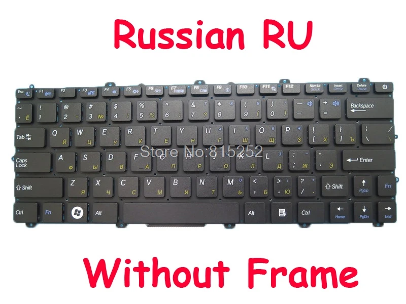 UK US SP RU Клавиатура для Insys UltraNote T3U11 английский США Великобритания русский Испания