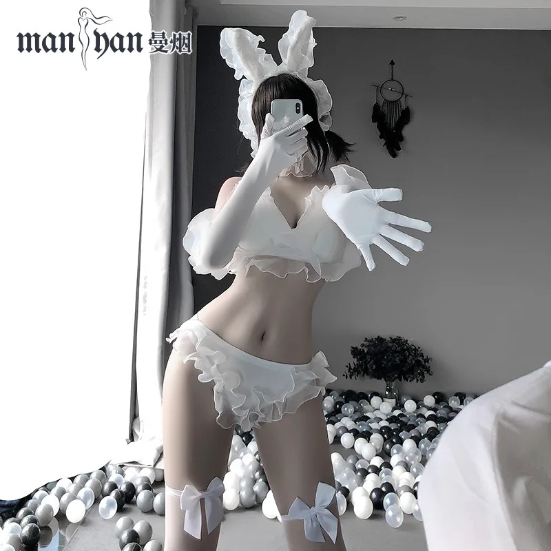 Японские сексуальные в виде кролика Банни с изображением котенка для девочек