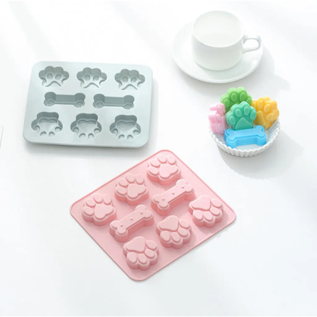 

Silicone cake decorating tools Shape Cake Cookie Chocolate Mould Ice Tray Mold Baking Tray 3D moldes de silicona para fondant