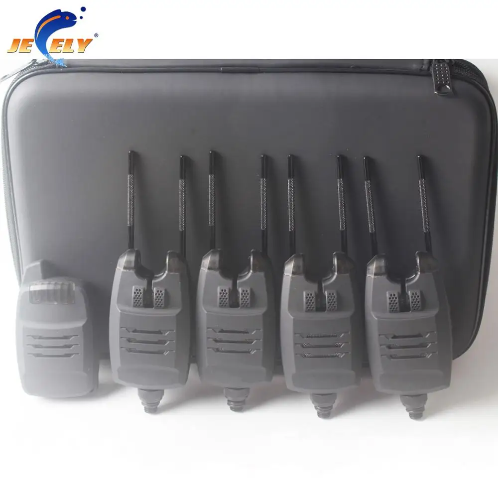 Беспроводной сигнализатор для укуса 3 светодиода ловли карпа набор сигнализации