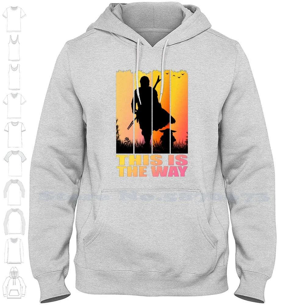 

Это способ, толстовка с капюшоном и длинным рукавом в стиле ретро, поклонный дизайн, это девиз ТВ-сериала