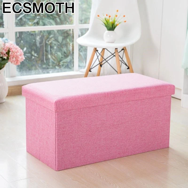 

Складной стул для гостиной в наличии, современный многофункциональный винтажный стул Puf Asiento, сменная обувь, детская мебель, табурет для ног