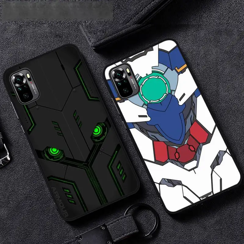 

Mecha Mechanical style Phone Case For Xiaomi Mi 11 Redmi Note 7 8 9 pro 8T 9T 9S 9A 10 Lite pro