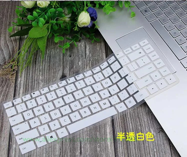 White 15,6 дюймов силиконовая клавиатура для ноутбука, Защитная пленка для huawei mate book D 15,6 '' PMRC-W60 PL-W19 - Цвет: White