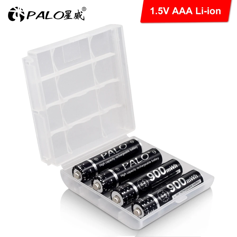 

PALO Li-ion 1.5V Rechargeable battery AA1.5V battery AA batteries for Clocks, mice, computers, toys so on