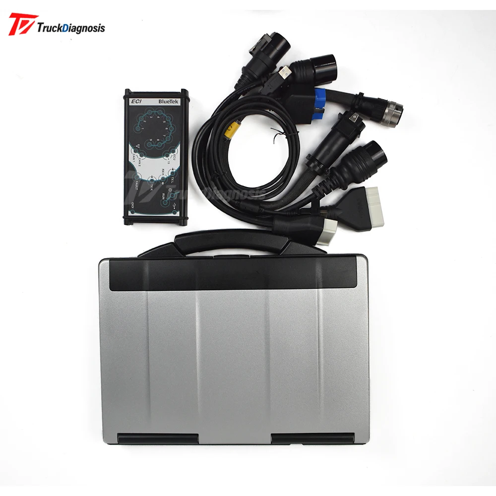 

For IVECO ELTRAC EASY ECI diagnostic tool For Iveco EASY 14.1 truck auto diagnostic scanner tool+Thoughbook CF52 laptop