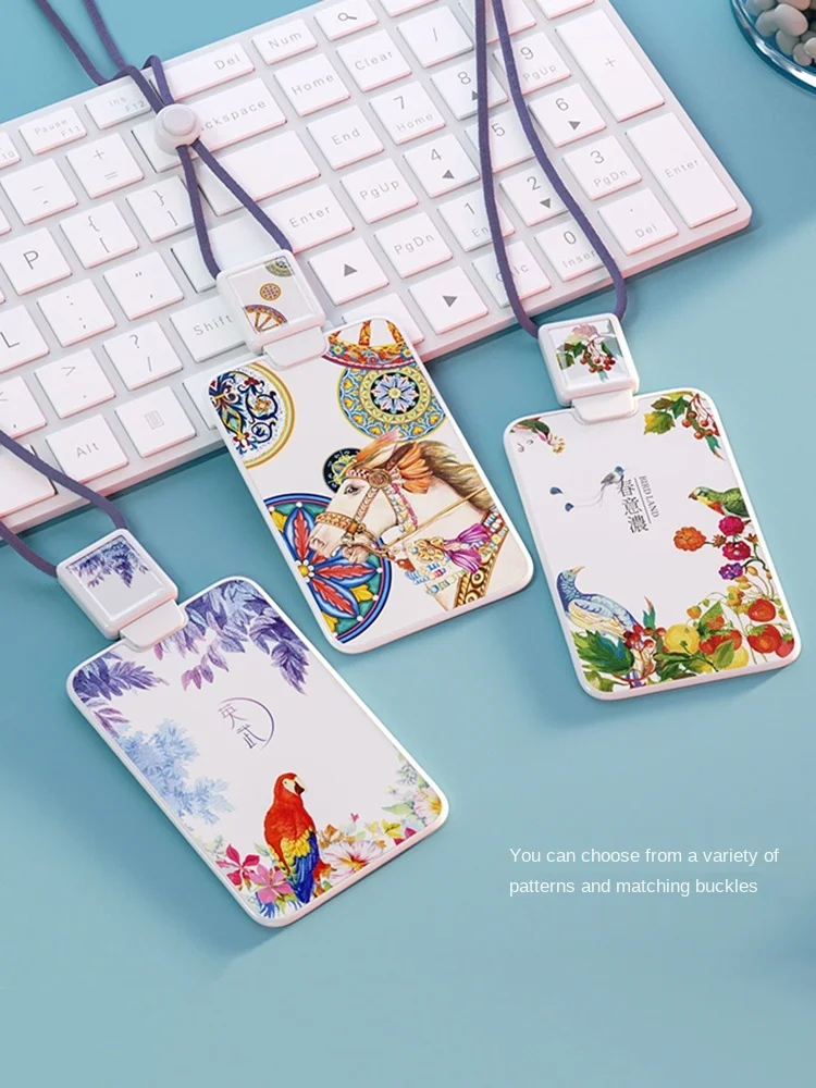 Дизайнеры тенденции ID держатель для карт Винтаж в китайском стиле Campus талреп имя