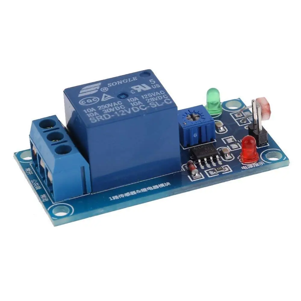 12V фотореле фотопроводимость Сенсор диод светочувствительный резистор