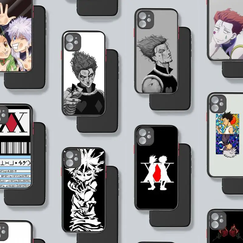 

Hisoka Hunter X hunter Phone Case For iphone 12 11 8 7 plus mini x xs xr pro max matte transparent cover