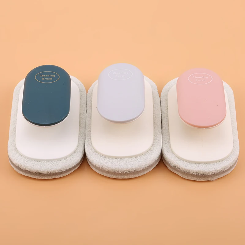 

Strong Decontamination Kitchen Bathroom Cleaning Brush Dishes Wall Tiles Cleaning Brushes Plastic Handle Kitchen Clean Tools