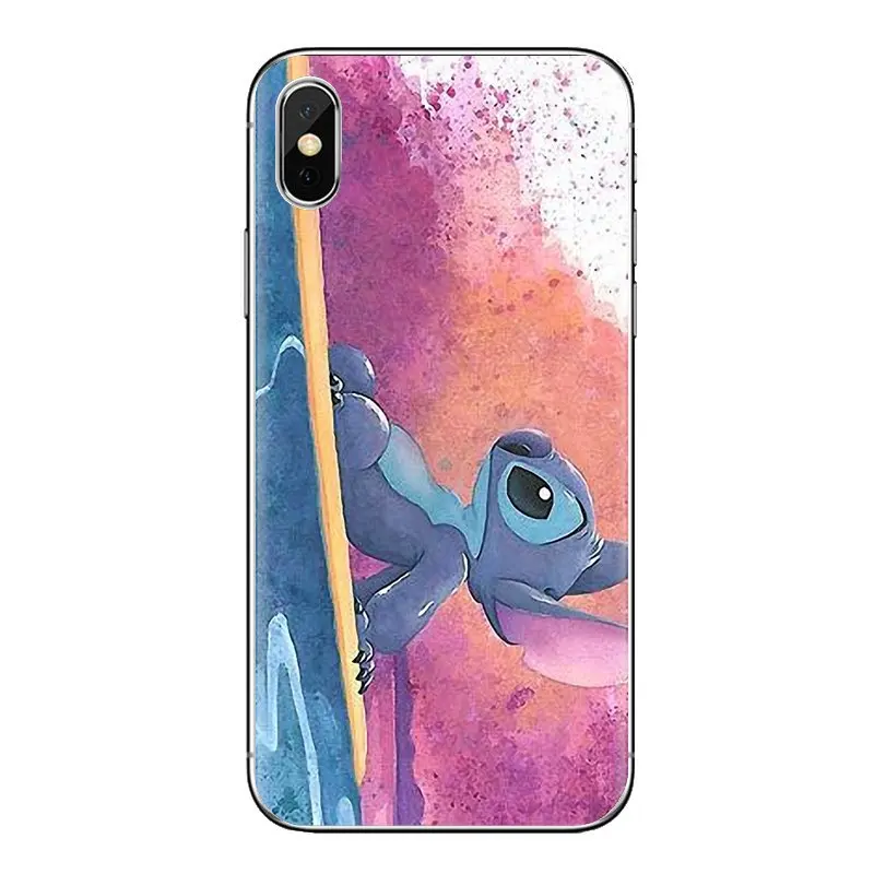Для iPhone XS Max XR X 4 4S 5 5S 5C SE 6 6S 7 8 плюс samsung Galaxy J1 J3 J5 J7 A3 A5 тематика Лило и Стич Охана