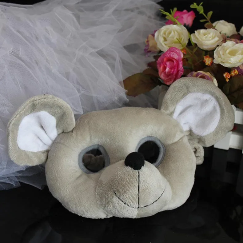 Креативная Забавная детская маска в виде оленя тигра кролика животного реквизит