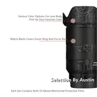 Наклейка для объектива пленка для Tamron 17-70 F2.8 Sony крепление Защита от царапин наклейка