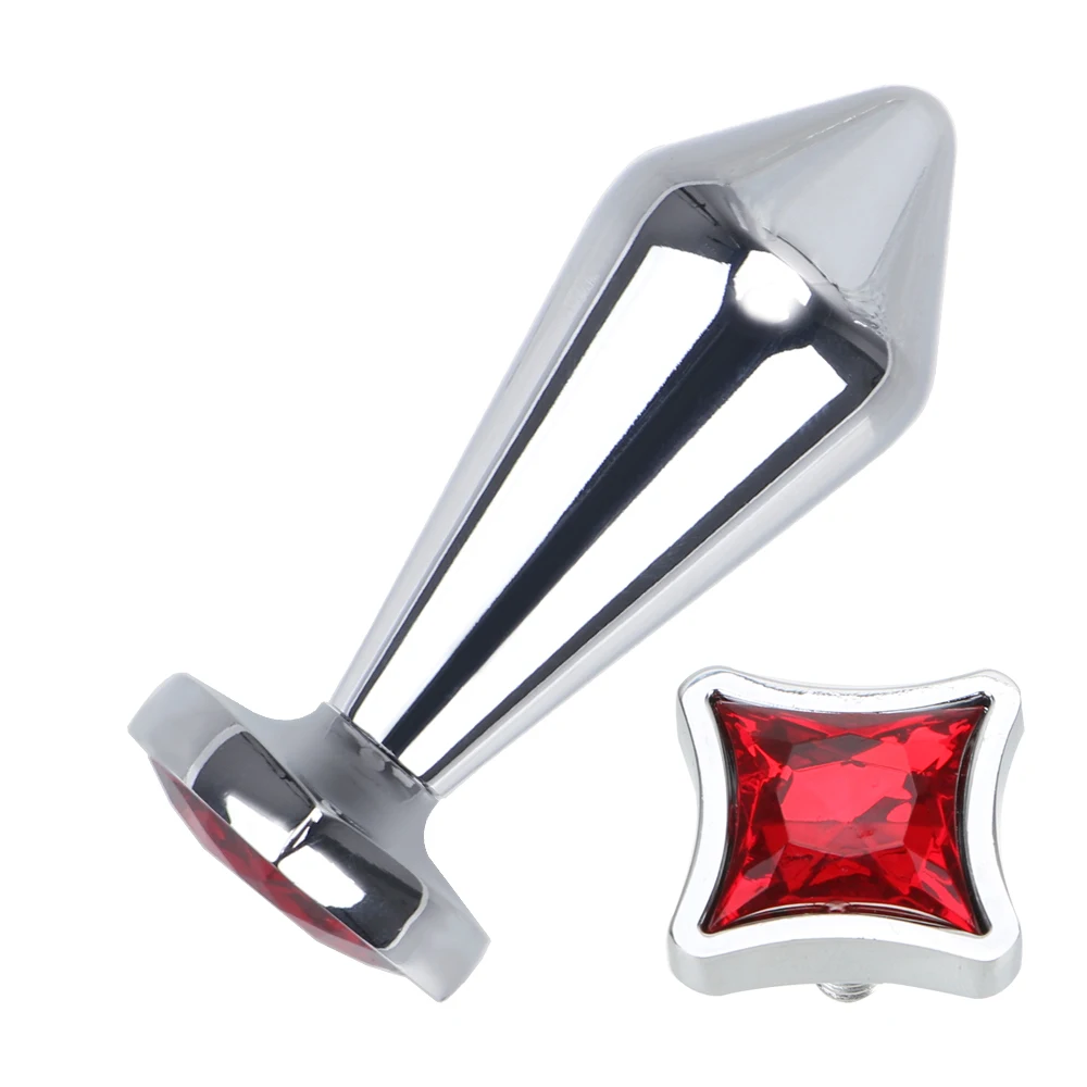 IKOKY металлическая Анальная пробка Эротические товары для взрослых массажер