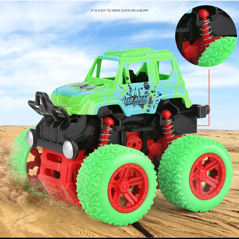 Инерционный внедорожник автомобили детская игрушка 4WD монстр-Трак 360 °