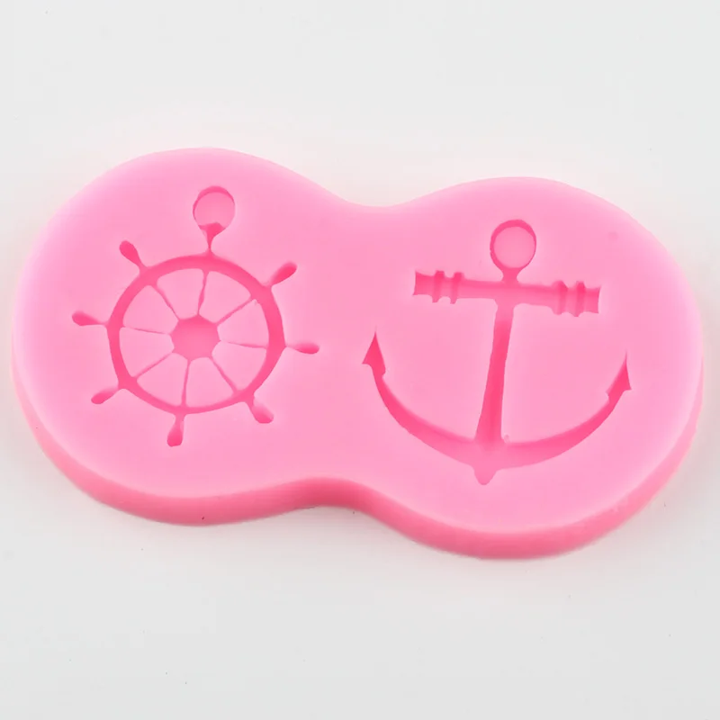 Якорь силиконовая форма искусственный кекс Топпер конфеты глина стандартная