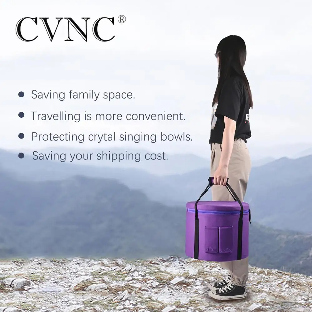 Холщовая Сумка переноска CVNC ДЛЯ ХРУСТАЛЬНЫХ поющих мисок 11 12 дюймов|bag for|bag bagbag for