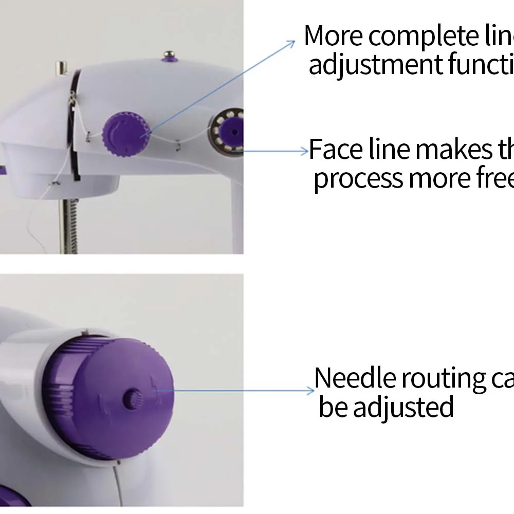 1 шт. Мини Портативные Ручные Швейные машины для шитья рукоделия беспроводные